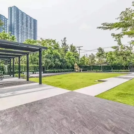 Condo In Bangkok With Swimming Pool Near Malls And Train-3
